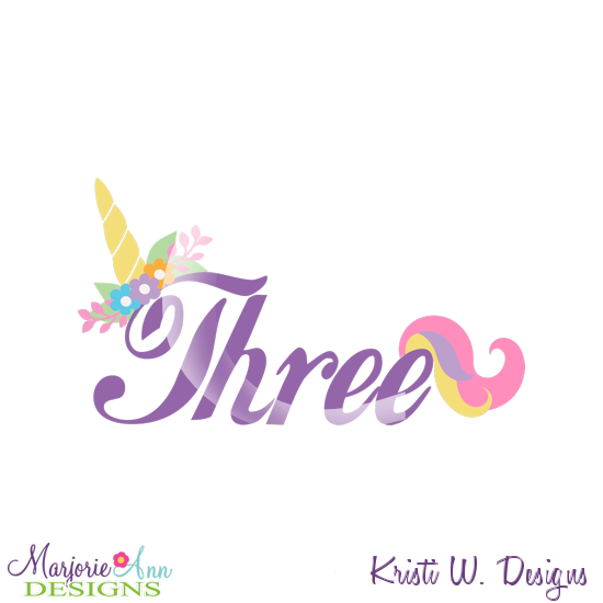 Unicorn Three SVG - Click Image to Close